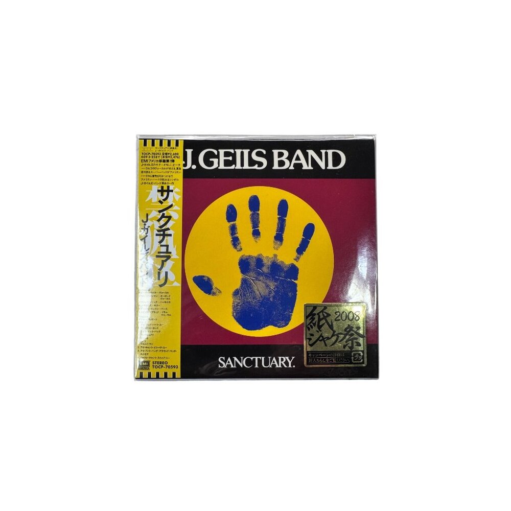 J. Geils Band Sanctuary CD 2008 Paper Sleeve Mini LP Japan Release EMI Sealed